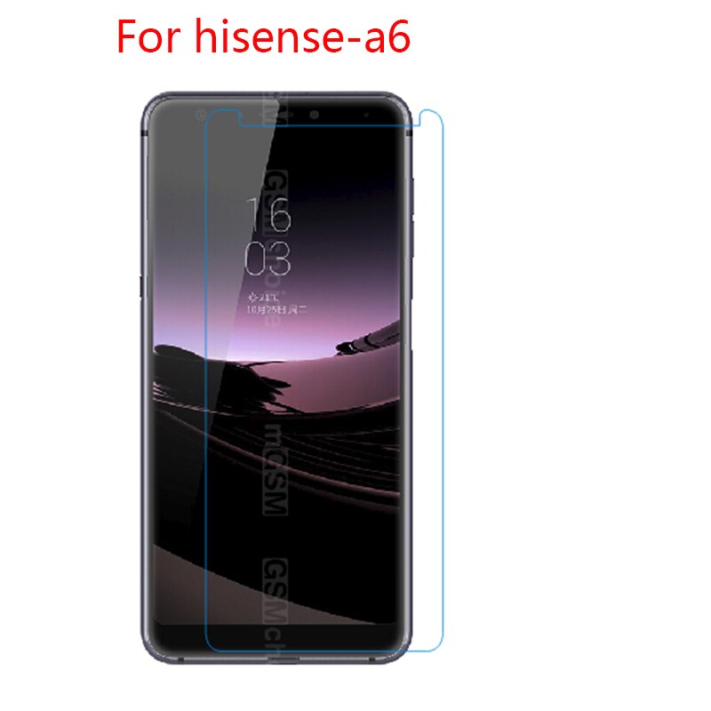 (3-Pack) 9H flexible glass screen protective film For hisense A6