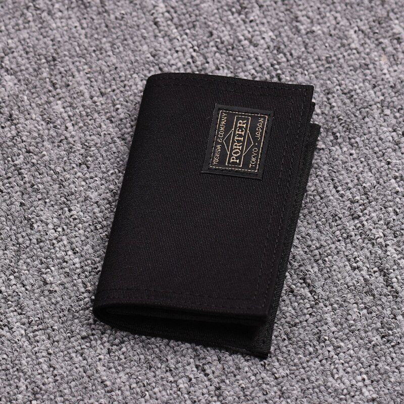 Japanese and Korean Brand Men Wallet Nylon Cloth Short Wallet Female Handbag Casual Student Wallets Youth Purse Carteira