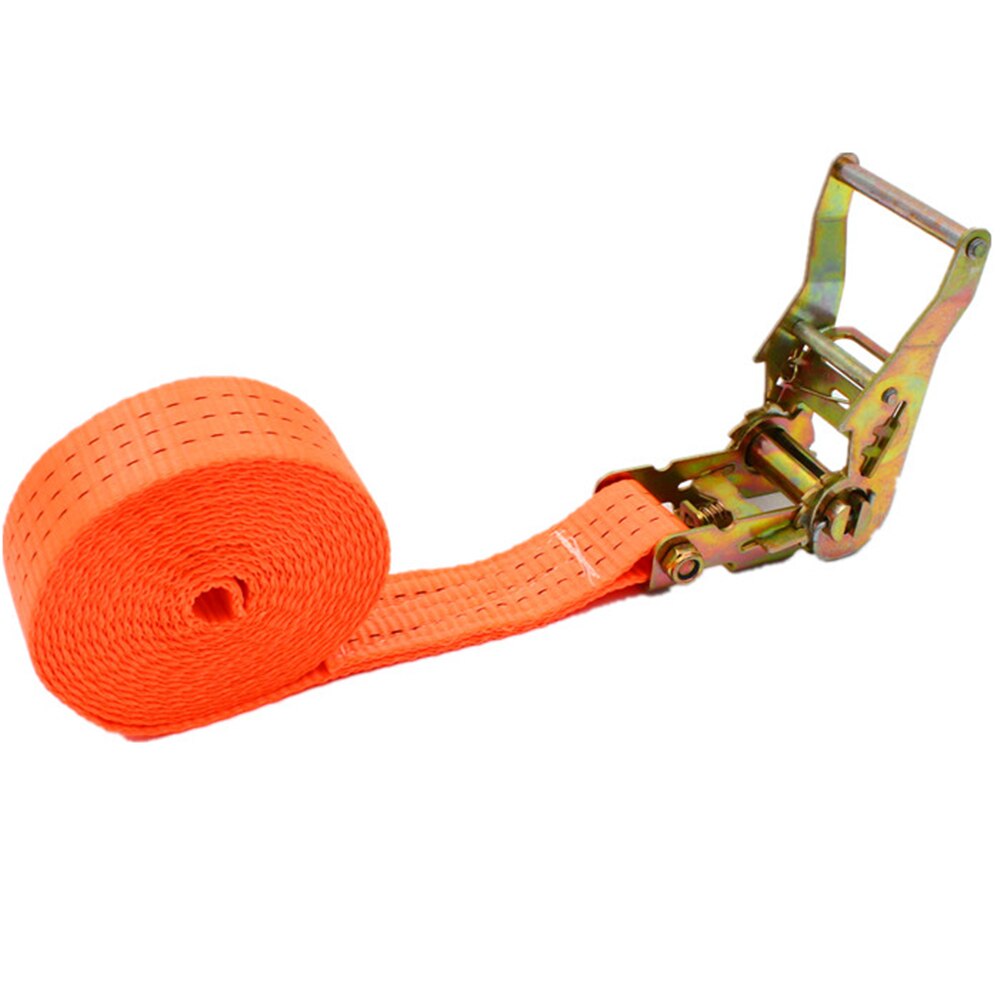 3.8CM No hook cargo strapping belt tightening belt tensioning belt off-road vehicle binding belt ratchet tensioner 2 meters