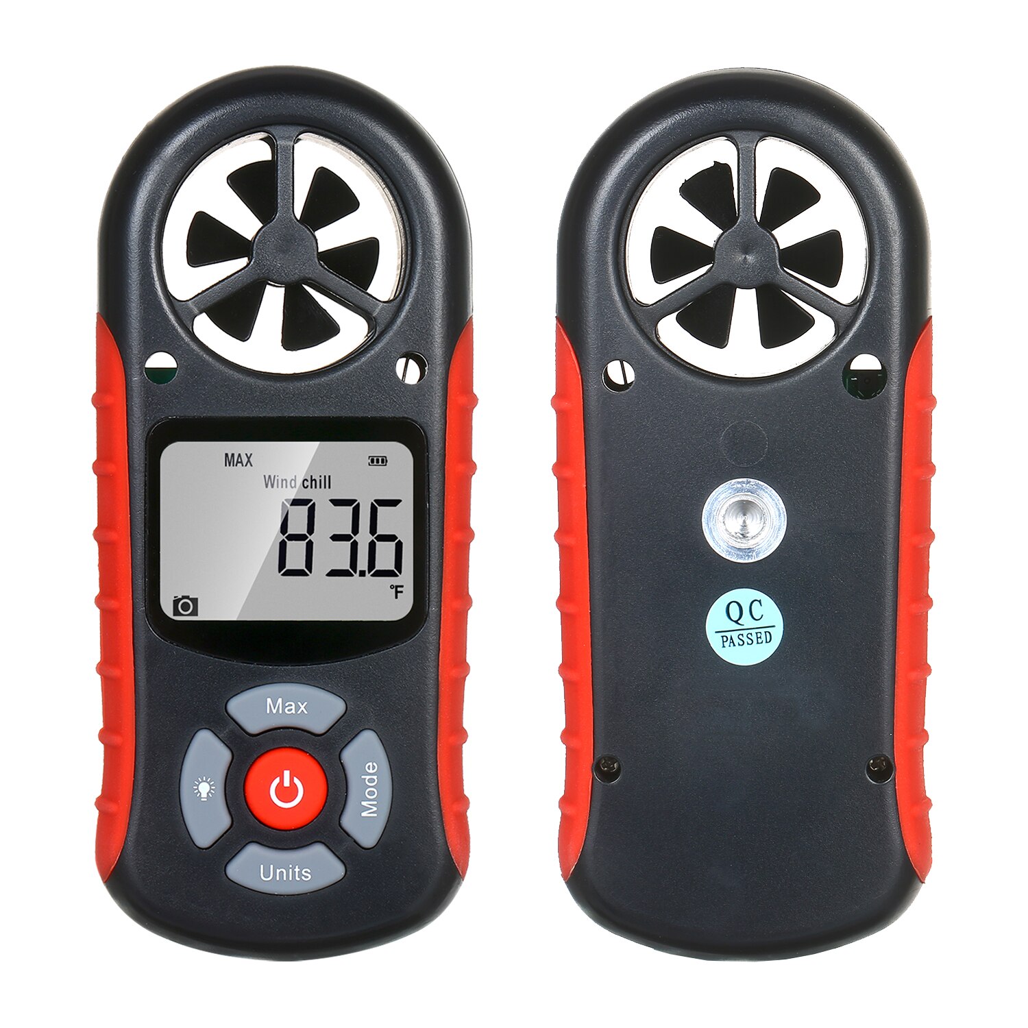 8 in1 Handheld Digital Anemometer BTMETER BT-100-WM Digital Anemometer Barometer Handheld Wind Speed Temperature Tester Humidity