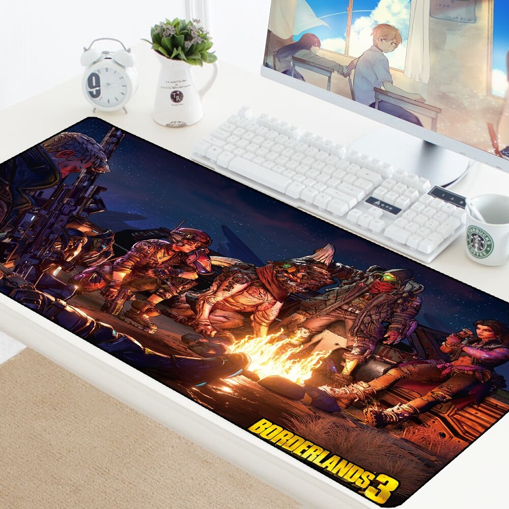 Borderlands Mouse Pad Grote Gaming Mousepad Computer Spelen Pad Game Desktop Pc Muismat Groot Bureau Mat Kantoor Xl Gaming padmouse