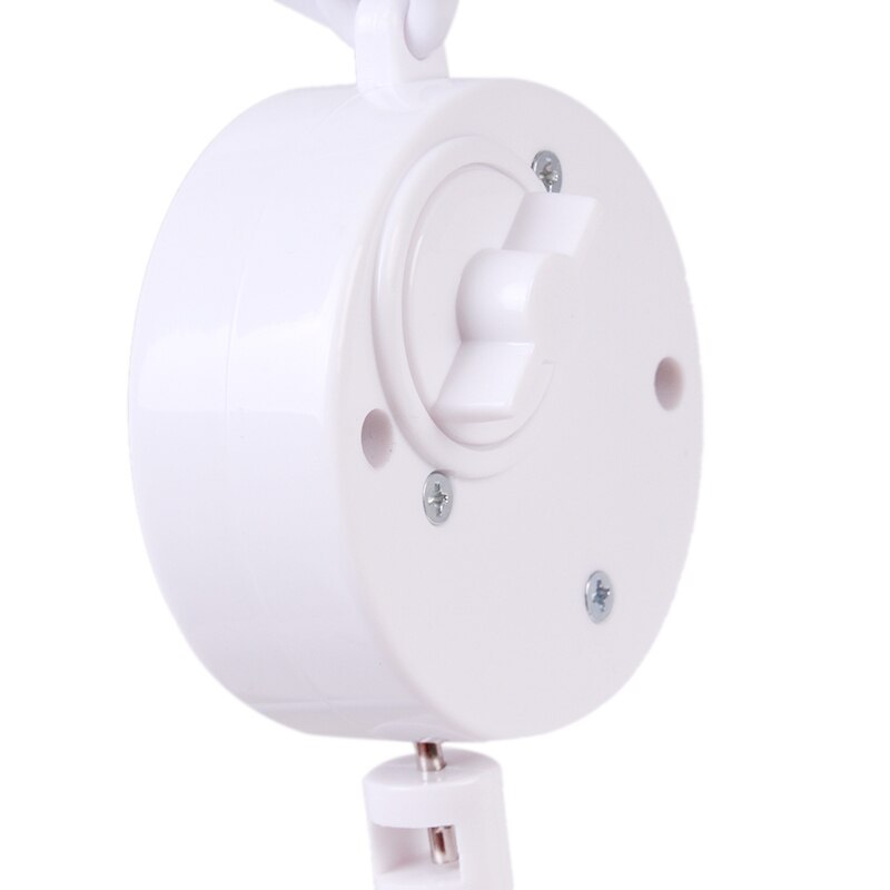 Baby toys White Rattles Bracket Set Baby Crib Mobile Bed Bell Toy Holder Arm Bracket Wind-up lullaby Music Box