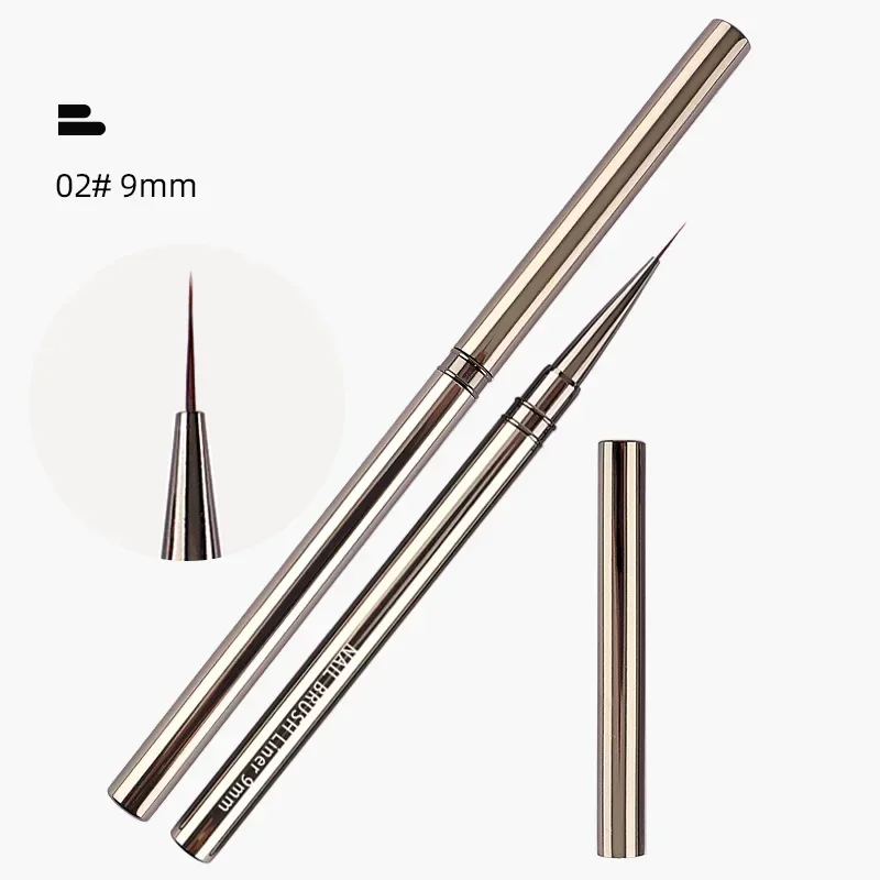 Pluma de fototerapia con pegamento para uñas, pincel de Gel UV, pincel acrílico para pintura artística de uñas, pincel de dibujo, herramienta de pinceles profesionales para manicura