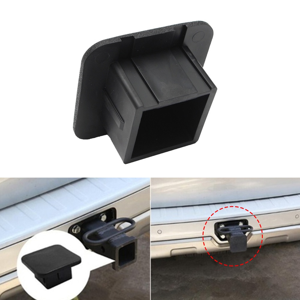 2 inch Trailer Hitch Tube Plug Receiver Cover Dust Protecter for Jeep Ford GMC For Toyota Towing Bars