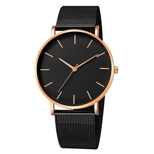 Luxury Ultra Thin Wrist Watches for Men Top Brand Quartz Male Clock Man Steel Watch Relogio Masculino: G