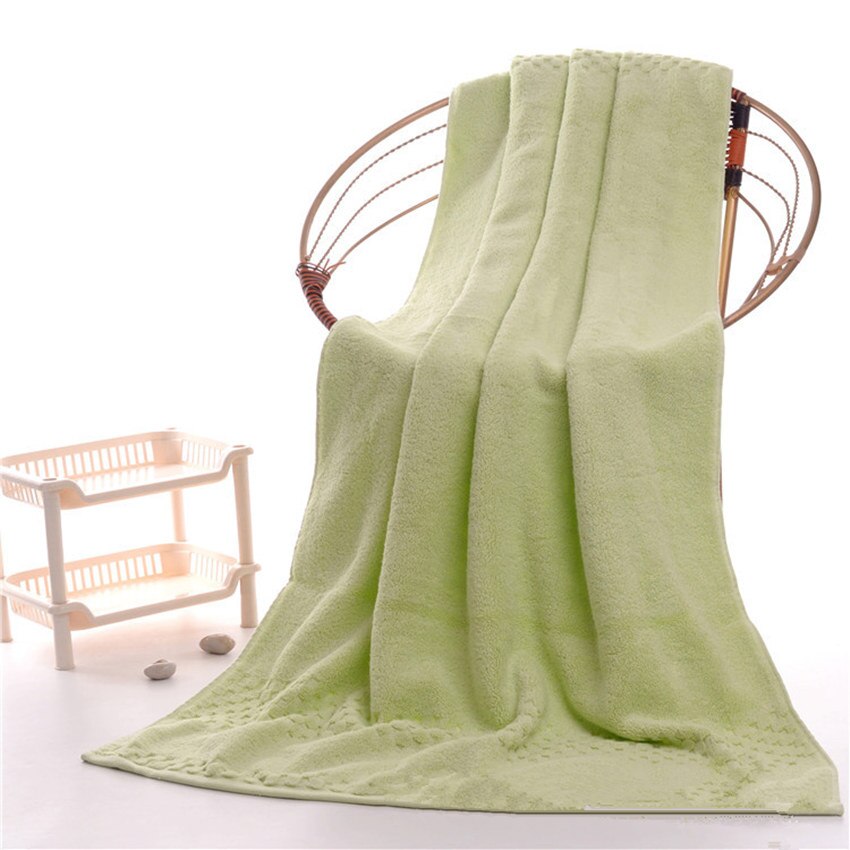 Zhuo  mo 90*180cm 900g luksuriøse egyptiske bomuldshåndklæder til voksne, ekstra store sauna terry badehåndklæder, store badehåndklæder: Grøn