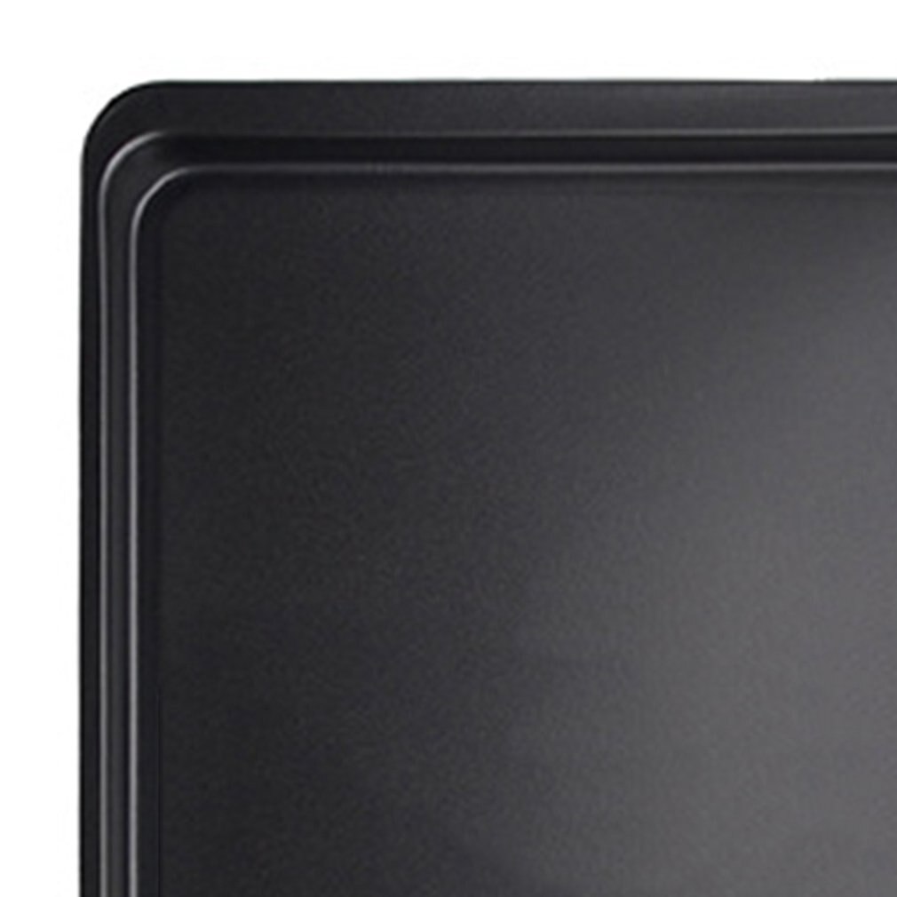 Rechthoekige Non-stick Brood Cake Bakken Lade Bakplaat Oven Rechthoekige Zwarte Bakplaat Diy Bakken Voor Keuken Zxh