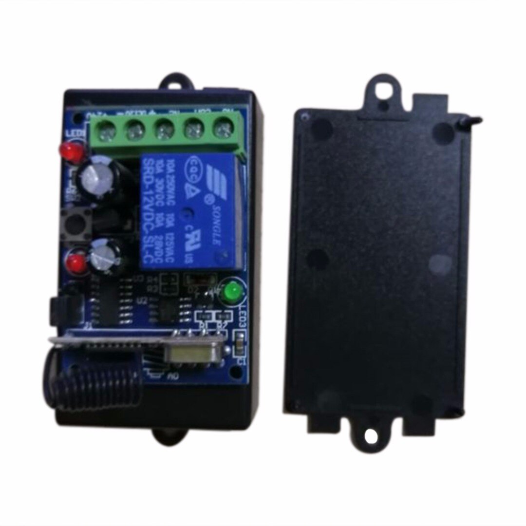 DC 12V Relay Remote Control Switch Relay Power LED Lamp Controller Micro Receiver Transmitter for Car Garage Door