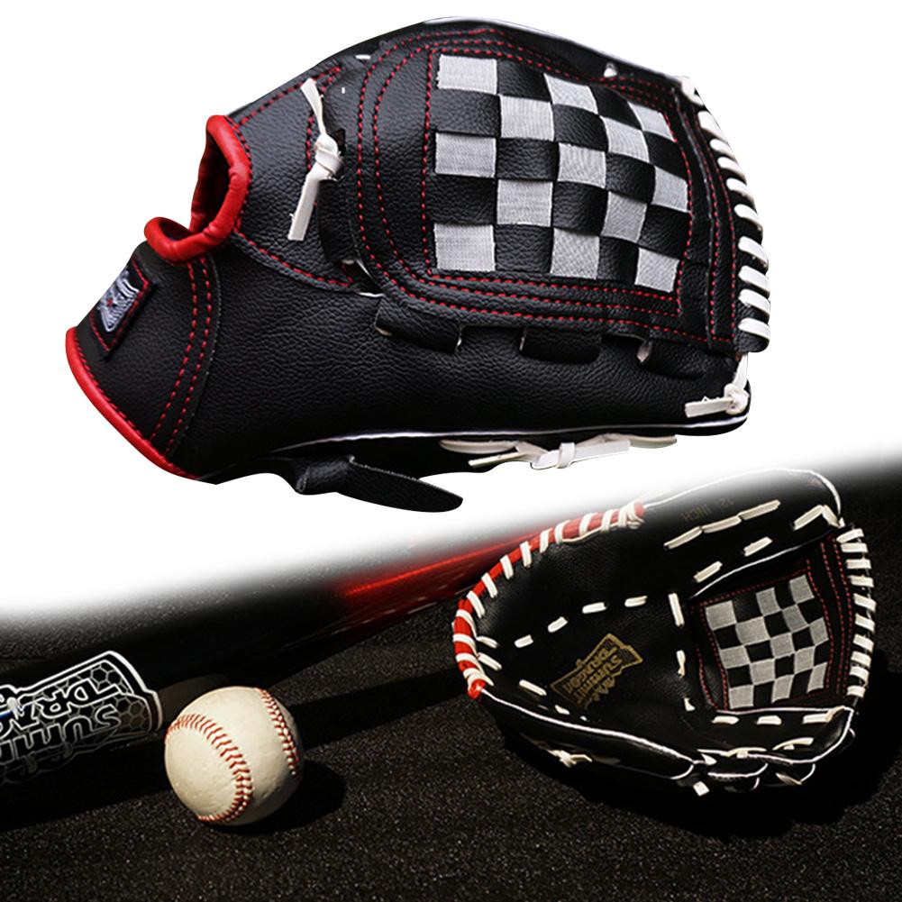 12.5 Inch Sport Baseball Mitten Volwassen Softbal Handschoen PU Handschoen Geschikt Voor Mannen Vrouwen Snelle Levering