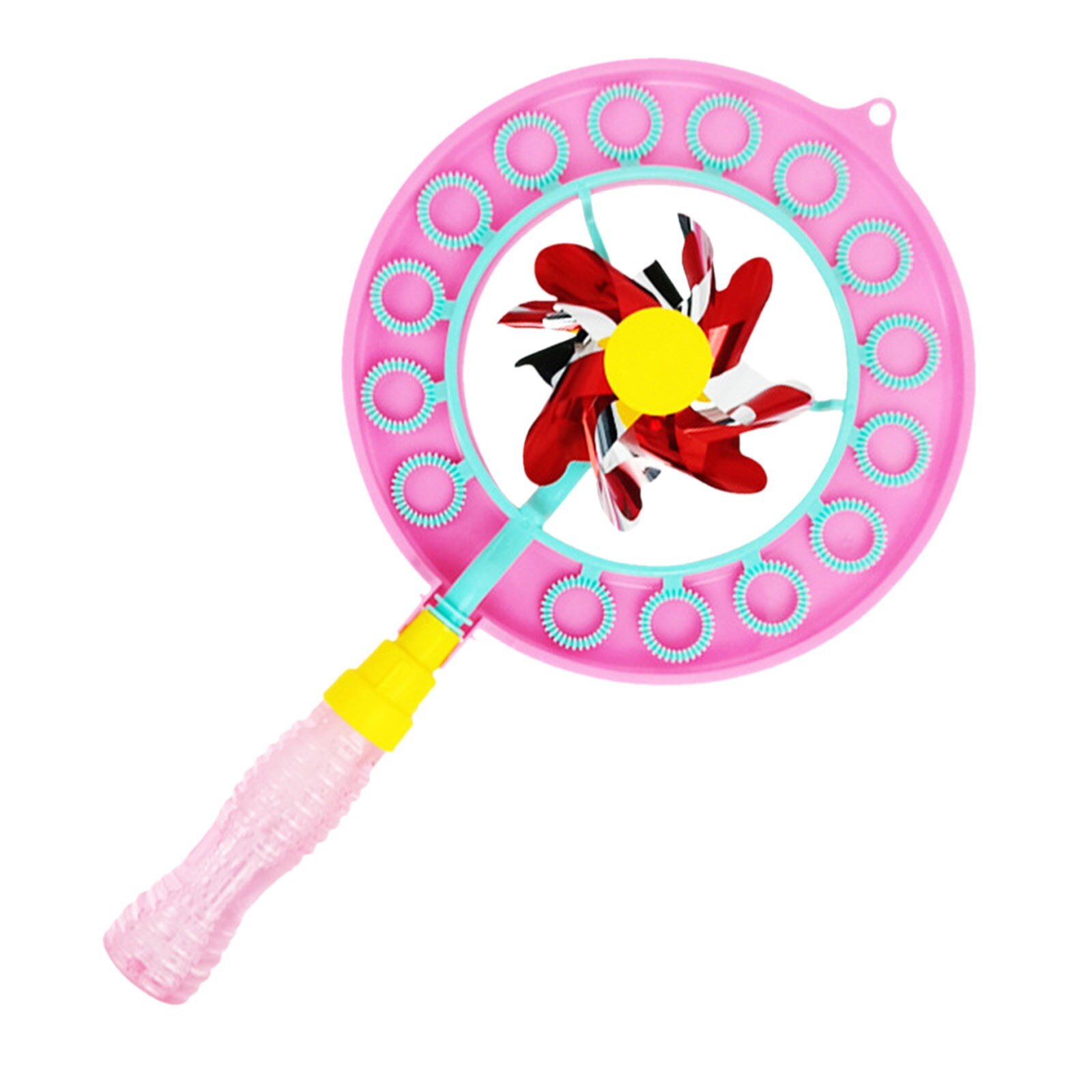 Funny Windmill Making Blower Bubbles Machine Toys Outdoor Bubble Blower Machine Colorful Large Bubble Soap Tools Toy Supplies: C