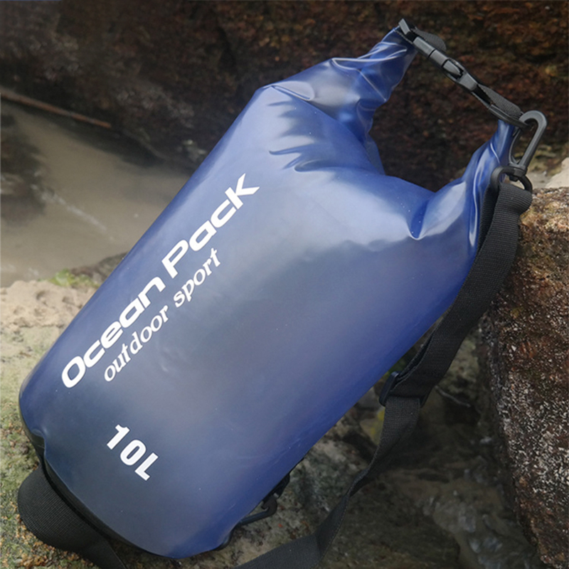Na świeżym powietrzu 5L 10L 15L 20L worek wodoszczelny Dry Bag opakowanie worek basen Rafting kajak rzeki kajakarstwa Trekking pływający żeglarstwo wodoodporna