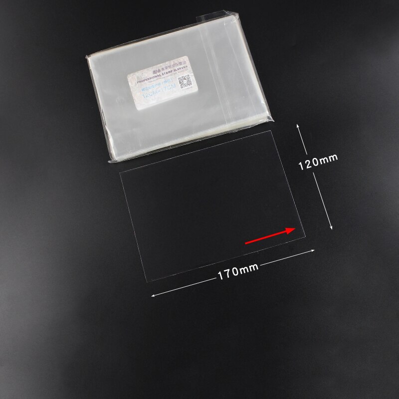12.0cmx17cm 100 Postcard Protect Mail Pouch Stamp Protect Mail Pouch Opp Plastic Bag YP-0040