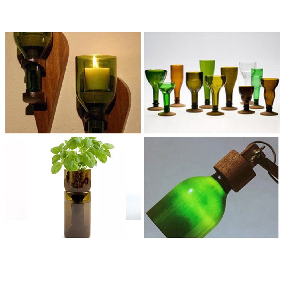 Glass Bottle Cutter DIY Tools for Cutting Round Square Oval Bottles