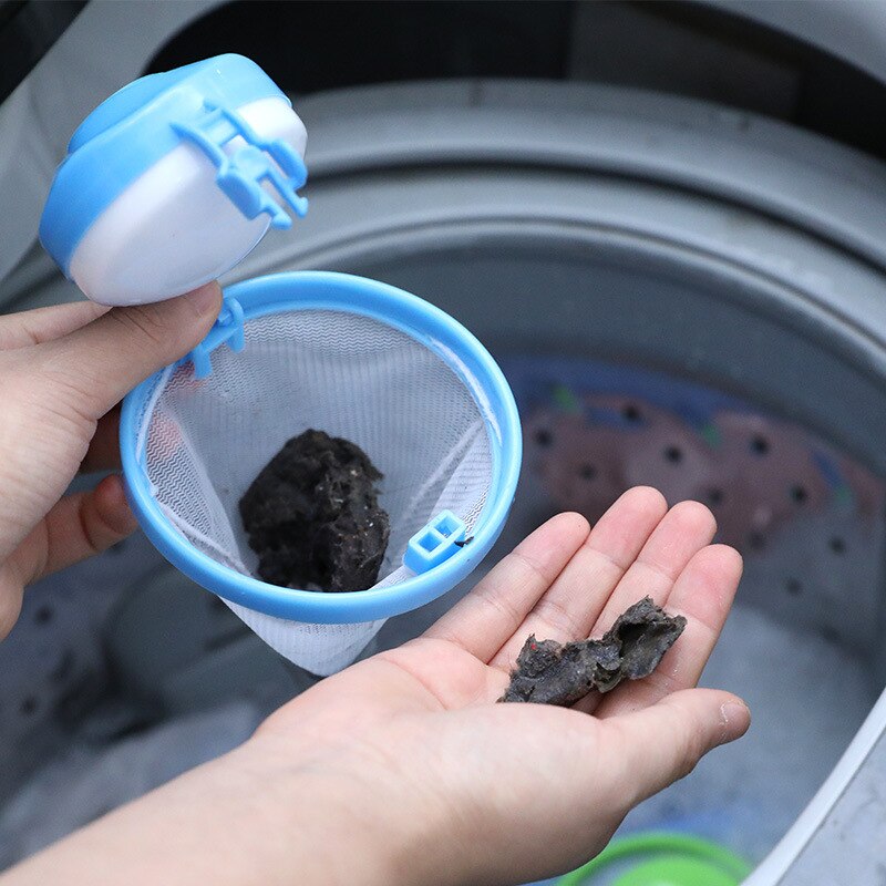 Herbruikbare Wasmachine Zwevende Pluisjes Mesh Val Pocket Haar Catcher Filter Netto Pouch Huishoudelijke Tool