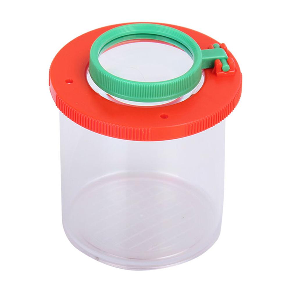 4X Two Lens Insect Viewer Locket Box Magnifier B Look At Insect Magnifier Children's Insect Viewer Farm Ants Box