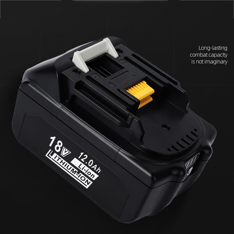 100% Originele Voor Makita 18V 12000Mah Oplaadbare Power Tools Batterij Met Led Li-Ion Vervangende Lxt BL1860B BL1860 BL1850