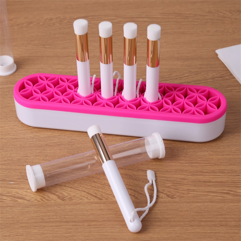 Mini brosse de mélange, support de brosse pour Scrapbooking, cartes artisanales de bricolage, peinture artisanat, outil fait à la main