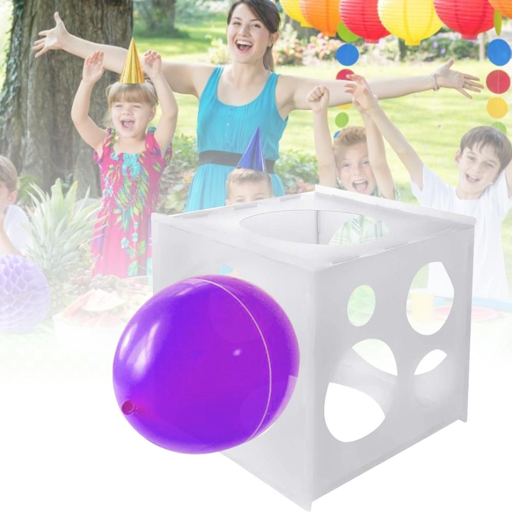 11 Holes Balloon Sizer Box Balloon Arches Columns Make Balloon Size Measurement Tool Balloon Measuring Ball Box For Party