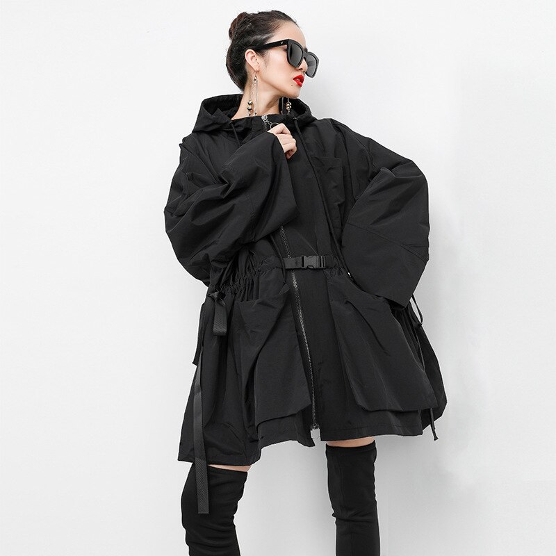 Vintage Vrouwen Jassen Hip Hop Stijl Japanse Mode Harajuku Patchwork Windscherm Streetwear Lichtgewicht Jassen Vrouwelijke – koop de beste producten in de online winkel