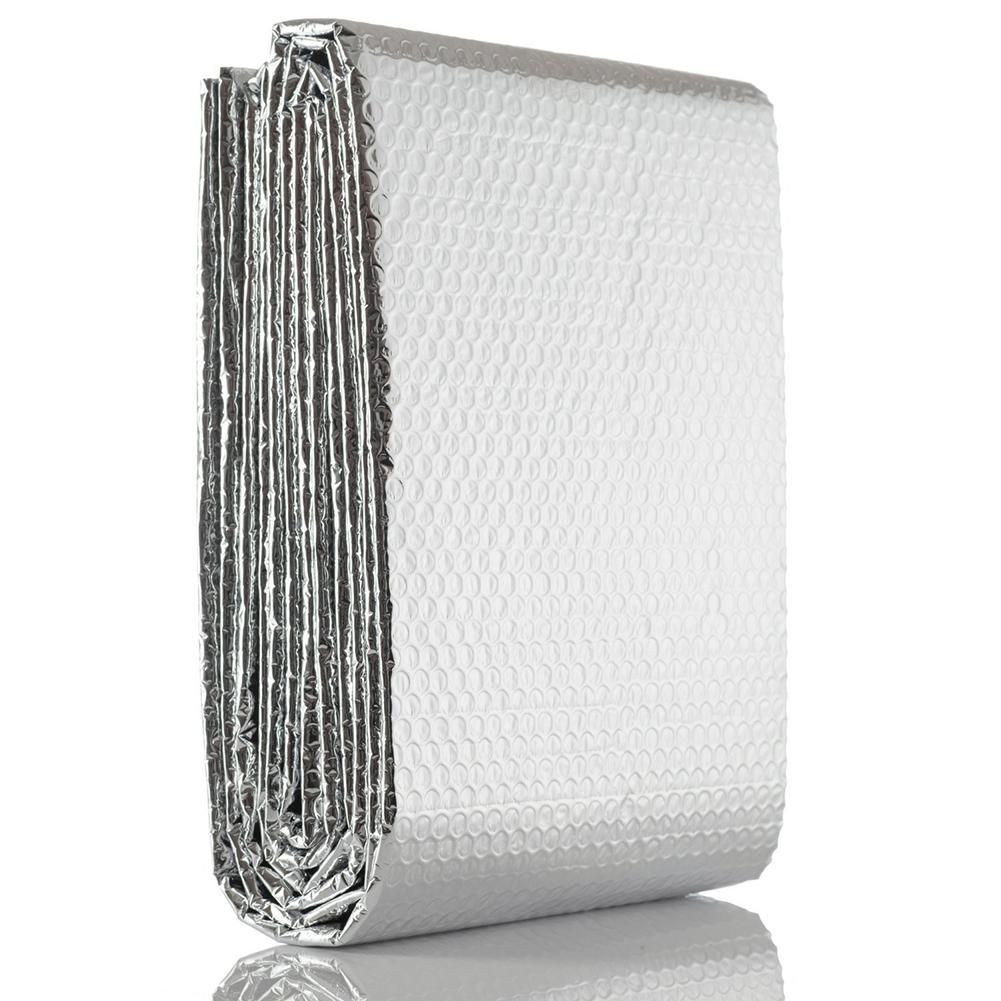 Bubble Reflective Foil Insulation Roll Insulating Sheet Insulation Thermal Barrier for Heat Reflector 2 m * 60 cm