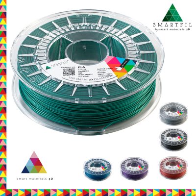 Filamento PLA Glitter Smartfil 1,75mm 750gr Smart Materials Impresora 3D FDM Creality Ender 3 Prusa Fabricado Enviado España