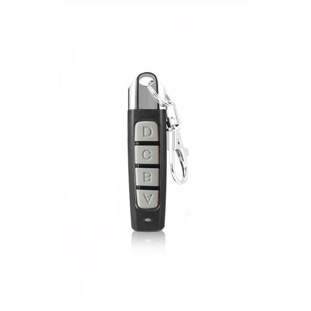 Universal Cloning Duplicator Key Fob A Distance Remote Control 433MHZ Clone Fixed Learning Code For Gate Garage Door: pattern grey