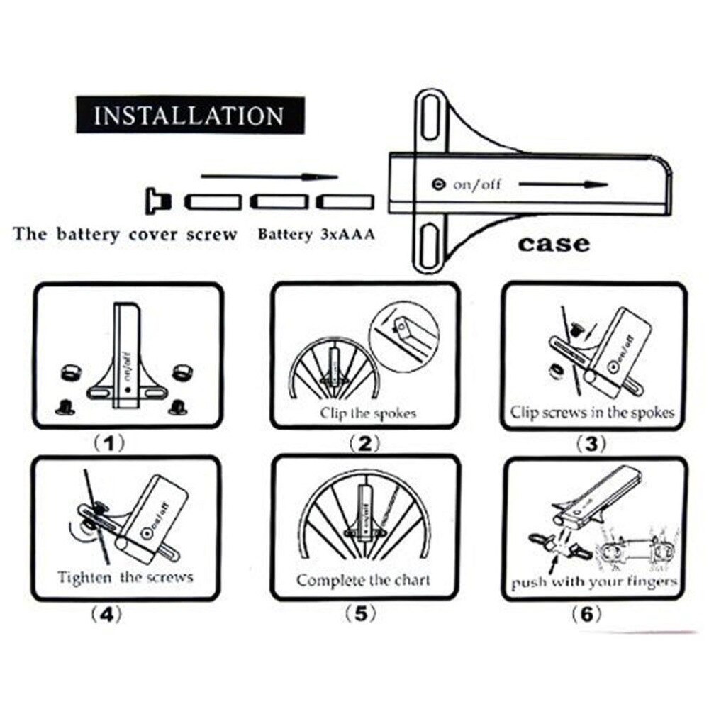 Waterproof 32-LED Bicycle Bike Riding Spoke Lights Reflective Rim Lamp For MTB Wheel Tire Cycling Accessories For Traffic Safety