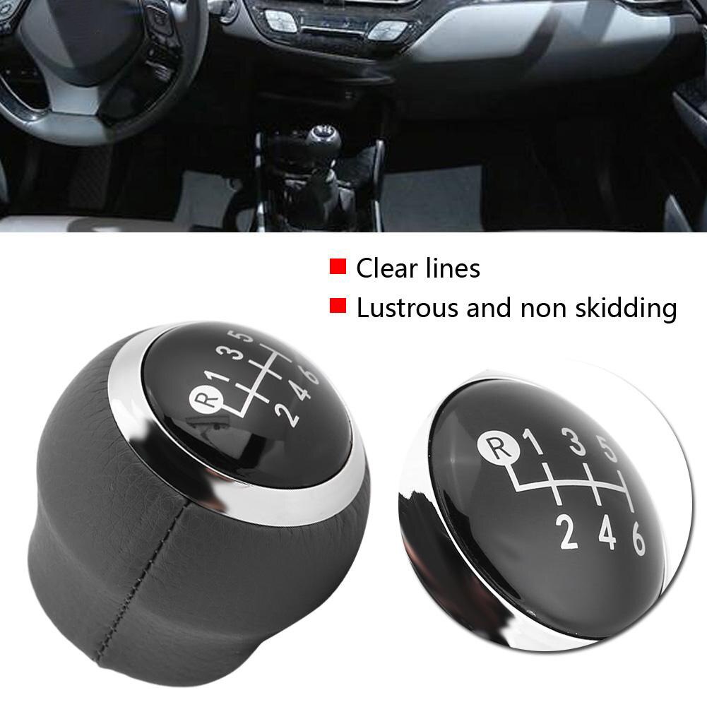 Gear Shift Knob 6 Speed for Toyota Corolla Verso Auris Yaris RAV4 2007 Shifter Stick Lever Knob Replacement Accessories