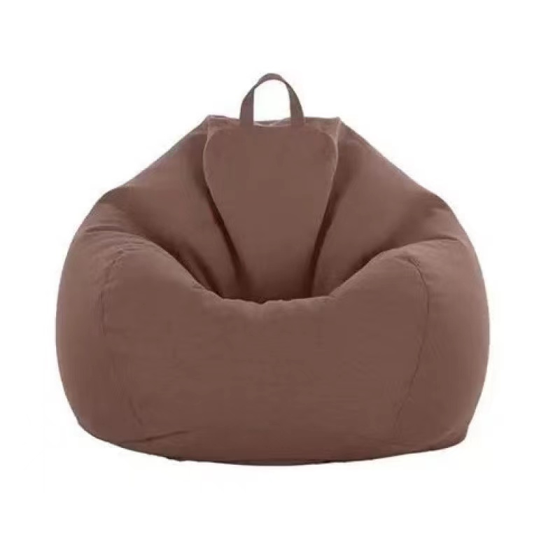 Sækkestol til sofa, sofabetræk, sofataske, stolbetræk, indendørsbetræk, blød sækkestol til sofa, sofataskebetræk (uden fyld): Rubinrød / 80*120cm