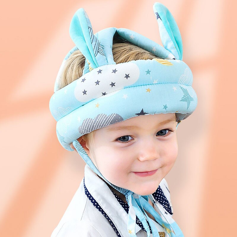 Berretto per bambino cappello protettivo anticollisione casco di sicurezza per bambini morbido e confortevole sicurezza e protezione della testa-regolabile