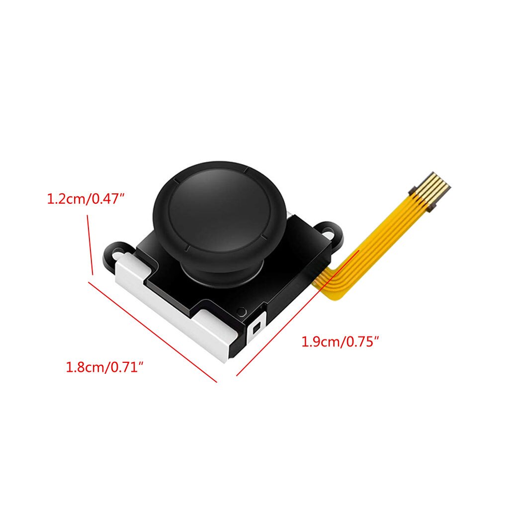 3D Analog Thumb Stick for Nintend Switch NS JoyCon Joystick Caps Replacement Repair Parts Mod Kit for JoyCon Switch Controller