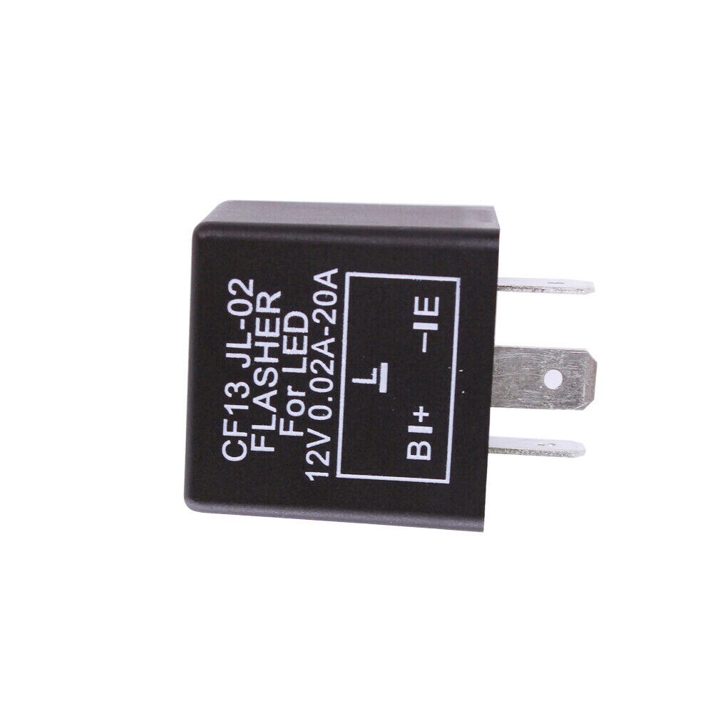 3 Stifte Auto Motorrad LED blinken Relais Blinker 12V Licht Blinker Verstellbare Universal-