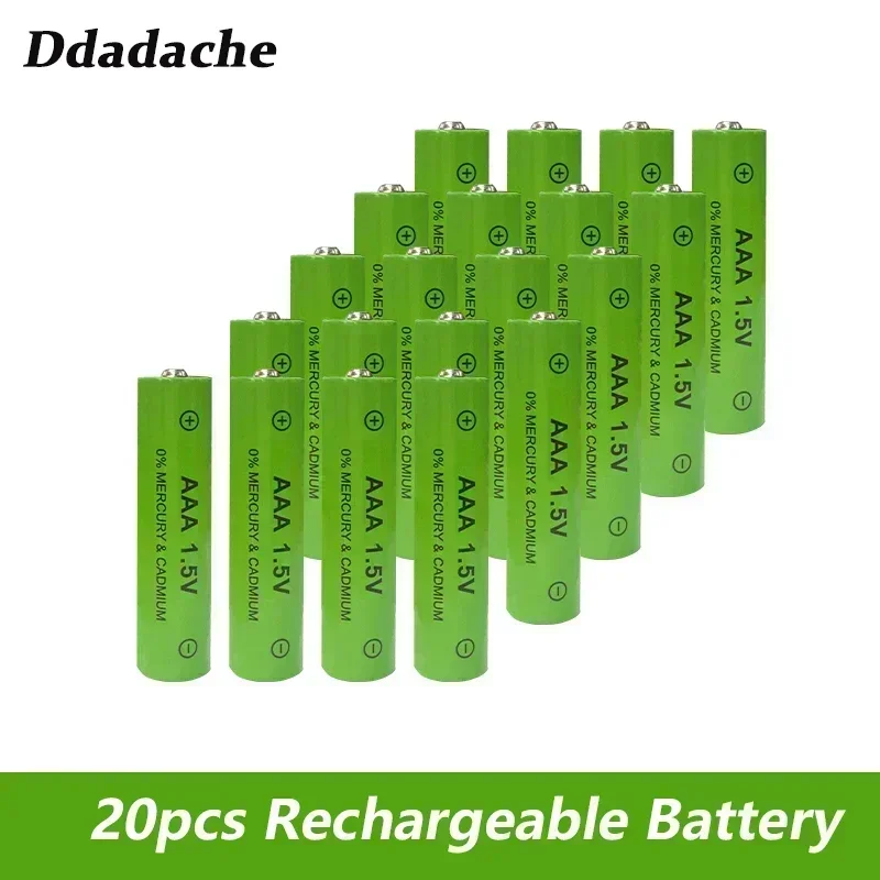 2025 Nueva batería recargable de 1,5 V, AAA1.5V3000mAh, más conjunto de cargador Tecnología alcalina, adecuada para control remoto, afeitadora: Gris