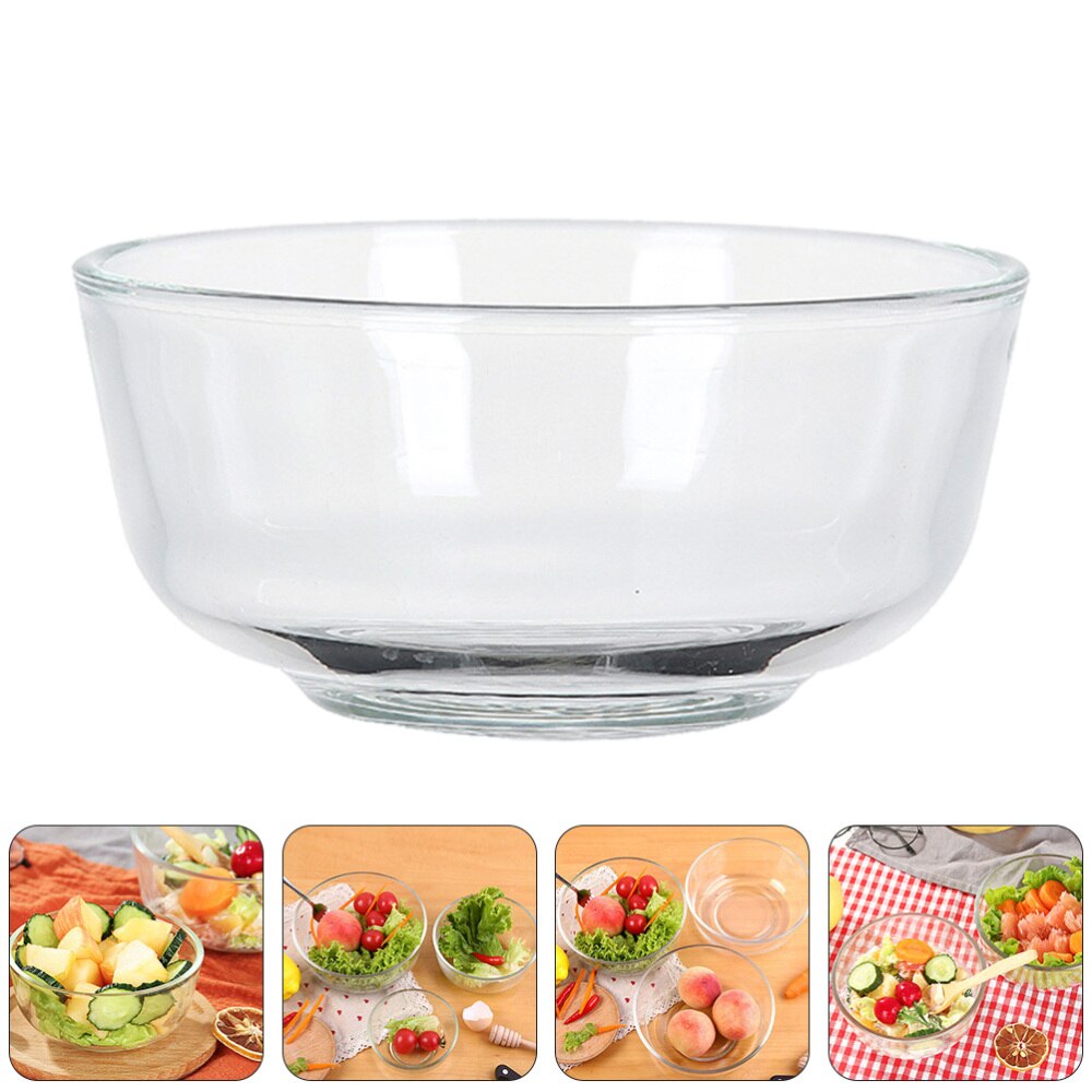 3-delige Glazen Kommen In Een Set 750ML Glazen Kom Slakom Glazen Dessertkommen Glas Aperitief Glazen Kom