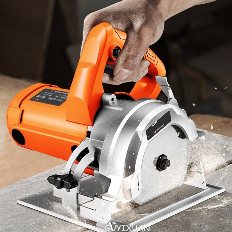 Cutting Machine Ceramic Tile Special High Power Multifunctional Woodworking Slotting Machine Electric Marble Machine Small House