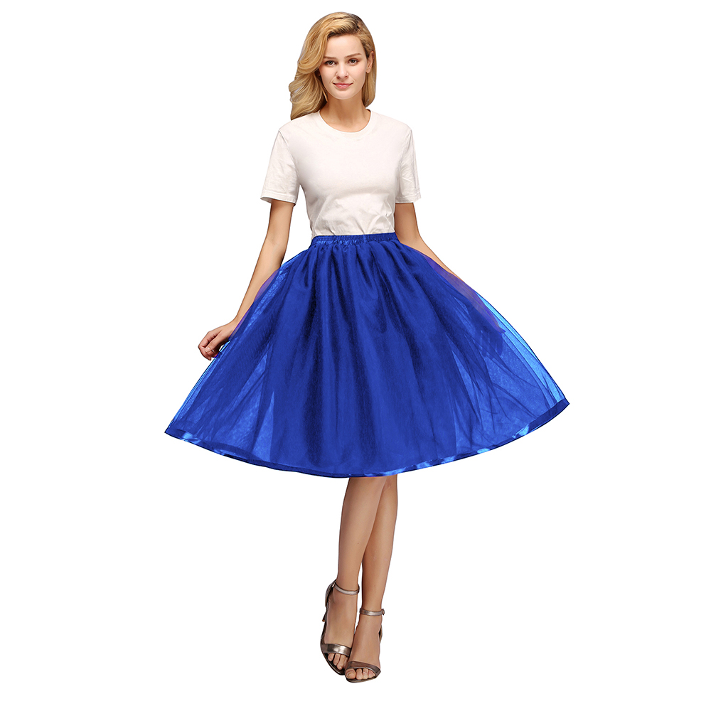 Tüll Kurze Petticoat Hoopless Hochzeit Krinoline Schichten Frau Rock Unterrock Woamn Erwachsene Tutu Rockabilly Braut Zubehör