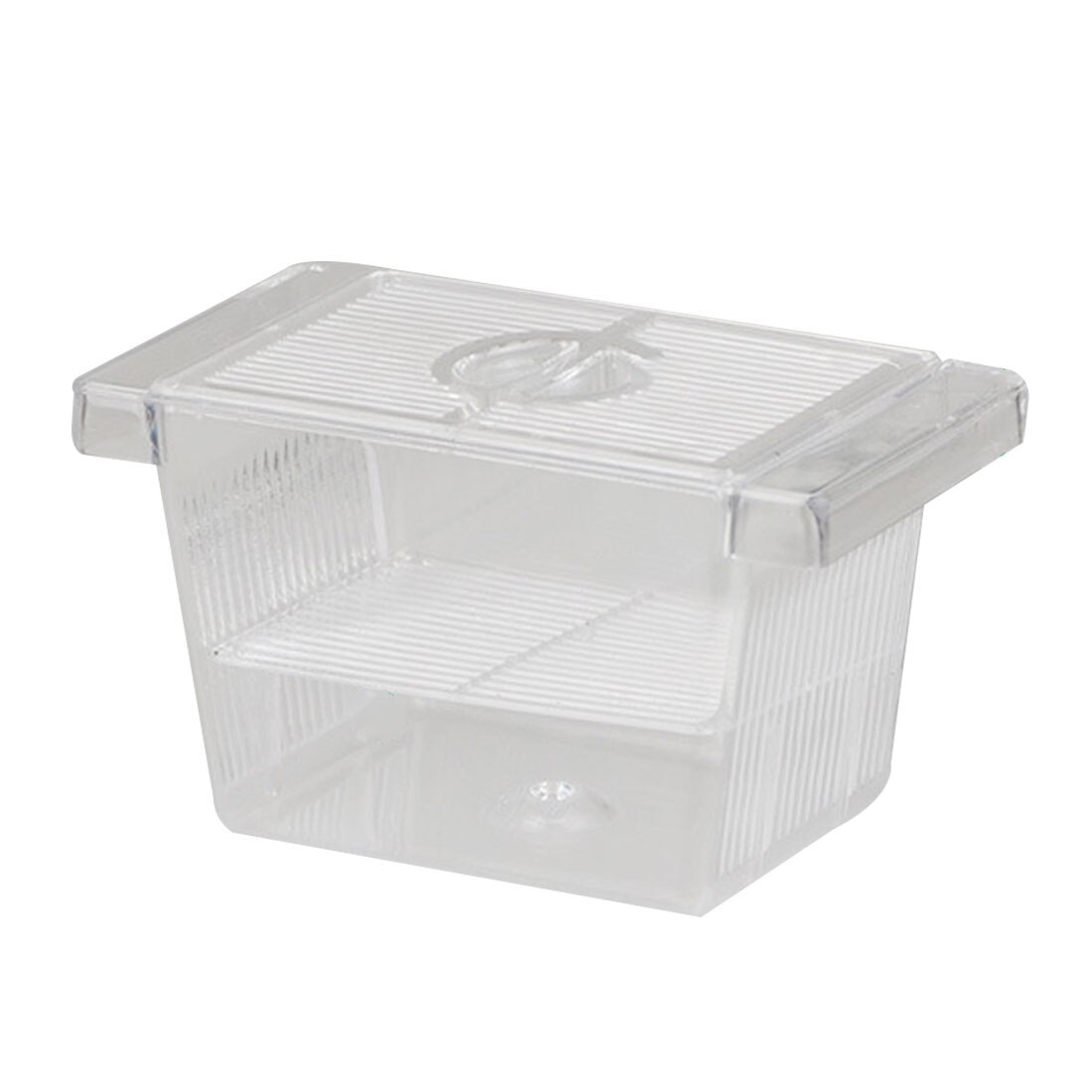 Fish Breeder Box Breeding Hatchery House Baby Fish Aquarium Hatchery Incubator Holder Isolation Net Fish Tank Incubator Box: S 