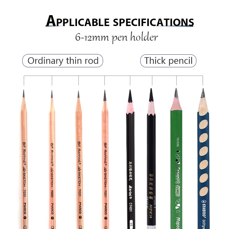 Große Automatische Elektrische Bleistift Spitzer schwer Pflicht Schreibwaren Für Farbige Bleistift Mechanische Usb Für freundlicher Künstler Stift Messer