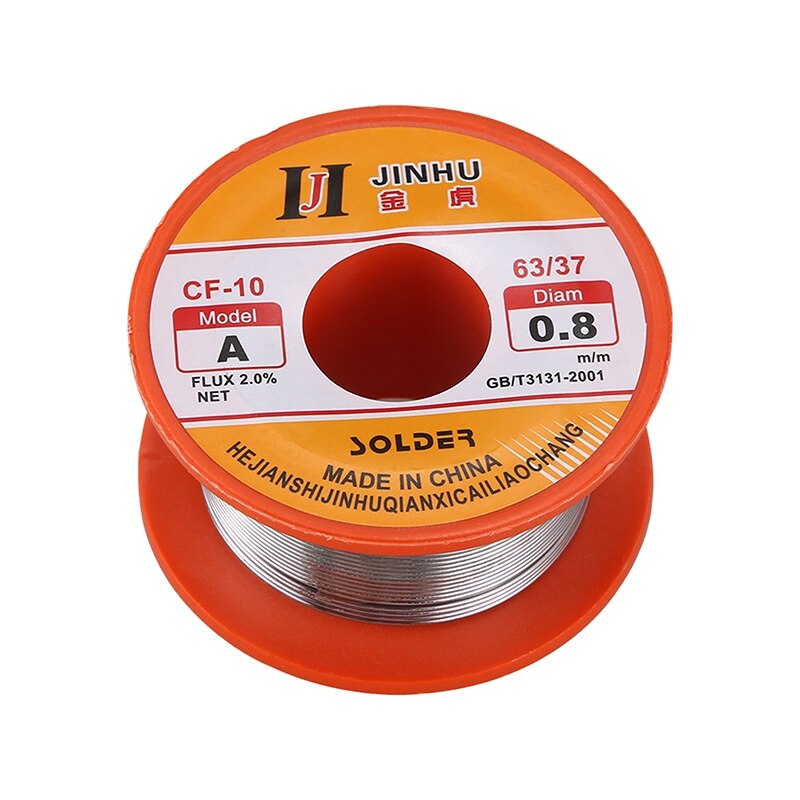 Tin lood soldeer kern flux solderen lassen soldeerdraad spoel 0.8mm 63/37