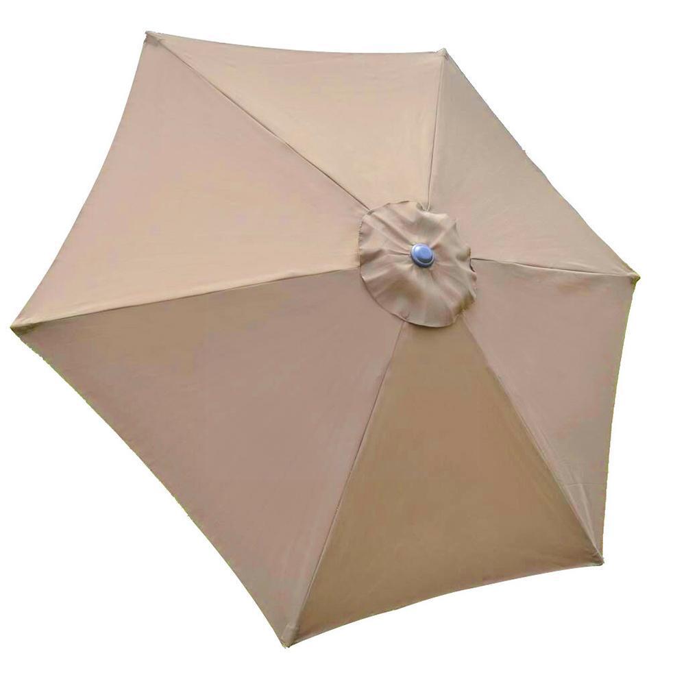 Outdoor Umbrella Replacement Canopy For 8 Ribs Dia Patio Sunshade Parasol Top Canopy Cover For Yard Garden Patio Beach P K5g1