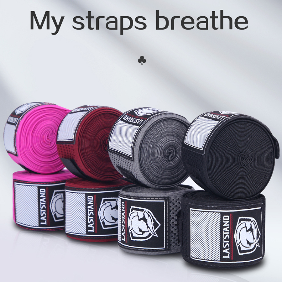 2 Rollen 3/5 m elastische Boxbandage Sportgurt Sanda Kickboxen MMA Handhandschuhe wickelt Gürtel Boxen Sport wickelt Bandage
