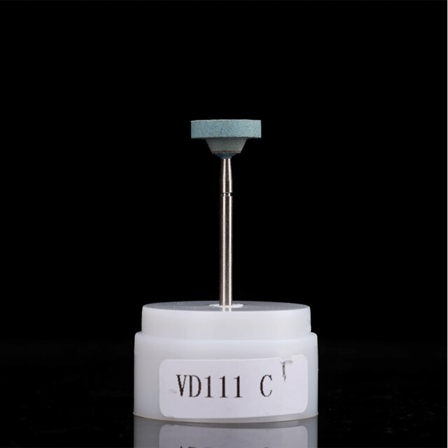 Dental Laboratory Diamond Rubber Polisher Removing Finishing Zirconia No Need Water Cooling Generate Little Heat: VD111 C