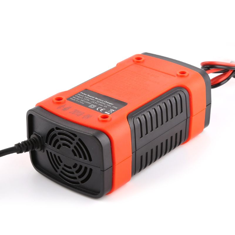 Intelligent Battery Charger 12V 5A Pulse Repair Storage With LCD Display