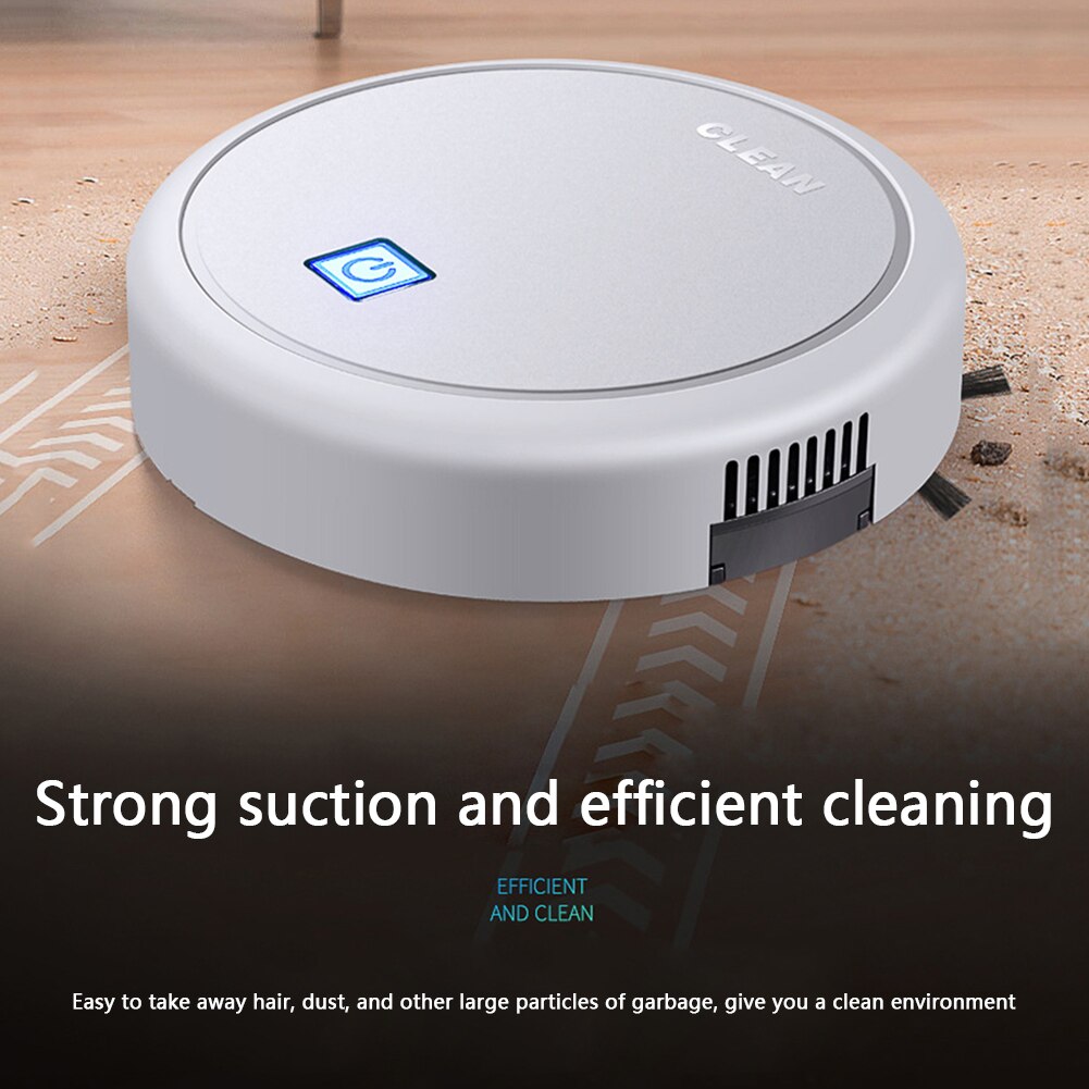 Cordless Auto Dust Sweeper Machine Rechargeable Smart Sweeper Robot Automatic Floor Sweep Vacuum Cleaning Machine