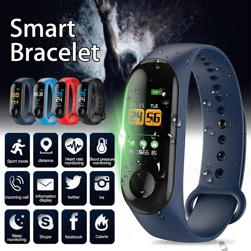 Smart Armband Tft-scherm Hartslag Sport Waterdichte Slaap Monitoring Horloge Fitness Tracker Smart Horloge Sport Horloge Polsbandje