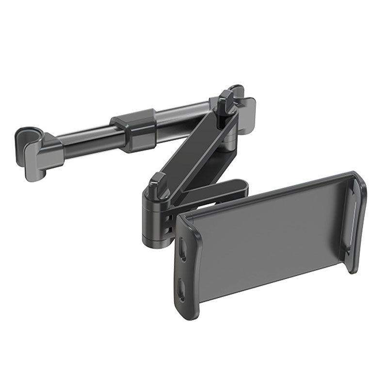 Tablet Auto Houder Voor 4.7-11 Inch Tablet Telefoon Houder Achterbank Hoofdsteun Montage Houder Auto Accessoires Voor Ipad pro: 2stblack