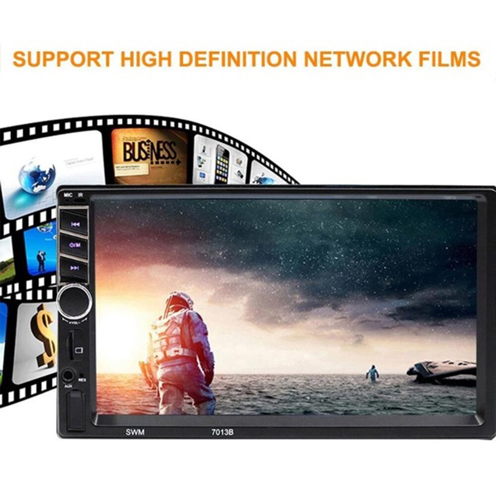 7" TouchScreen HD Multimedia MP5 Car Player Backup Camera Radio Video Universal