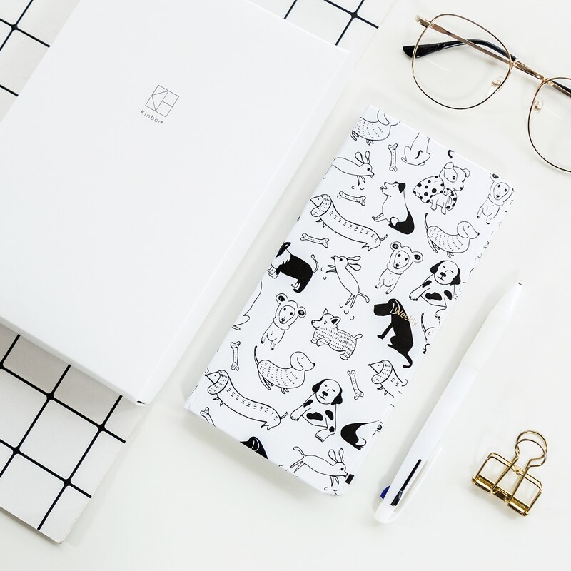 Kinbor Theme Premium Notebook Journal Set Weekly plan Packaging Notebooks School Suppliers Tools Stationery