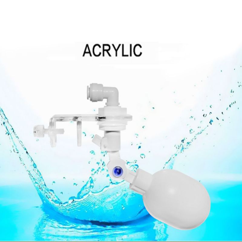 Sistema de bola de flota de acuario con conector, válvula de tanque de peces, Apagado automático, llenado de alimentación, filtro de agua, ósmosis inversa