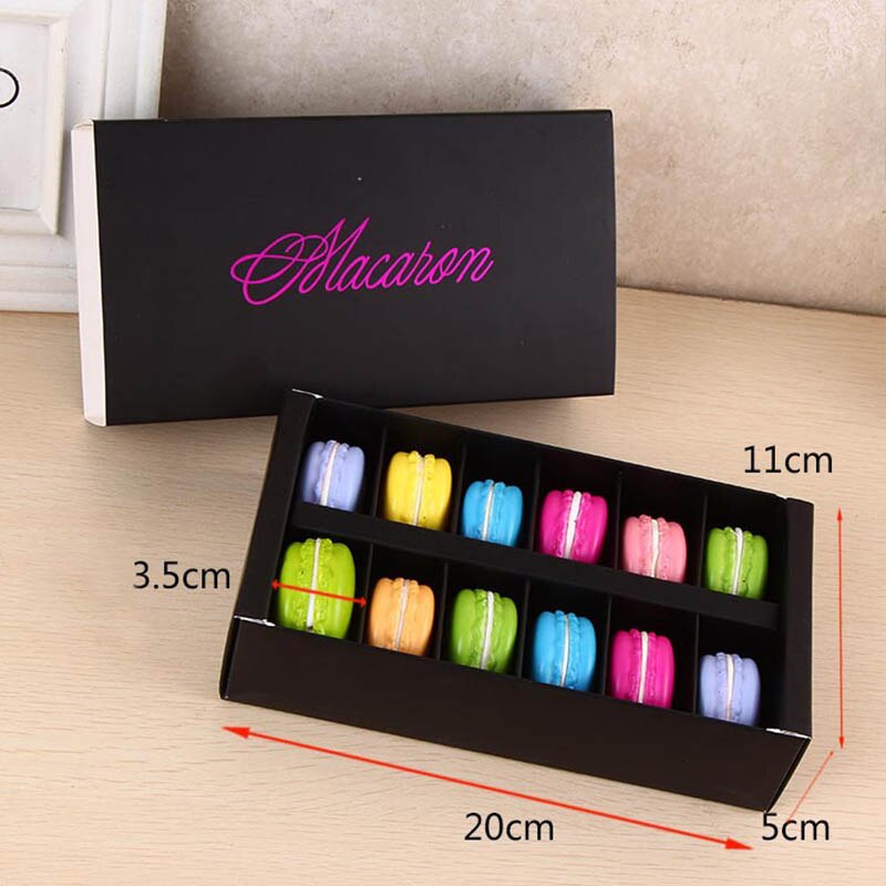 12 grid macaron double-layer doos gebak decoratie grote capaciteit muffin doos 1pc